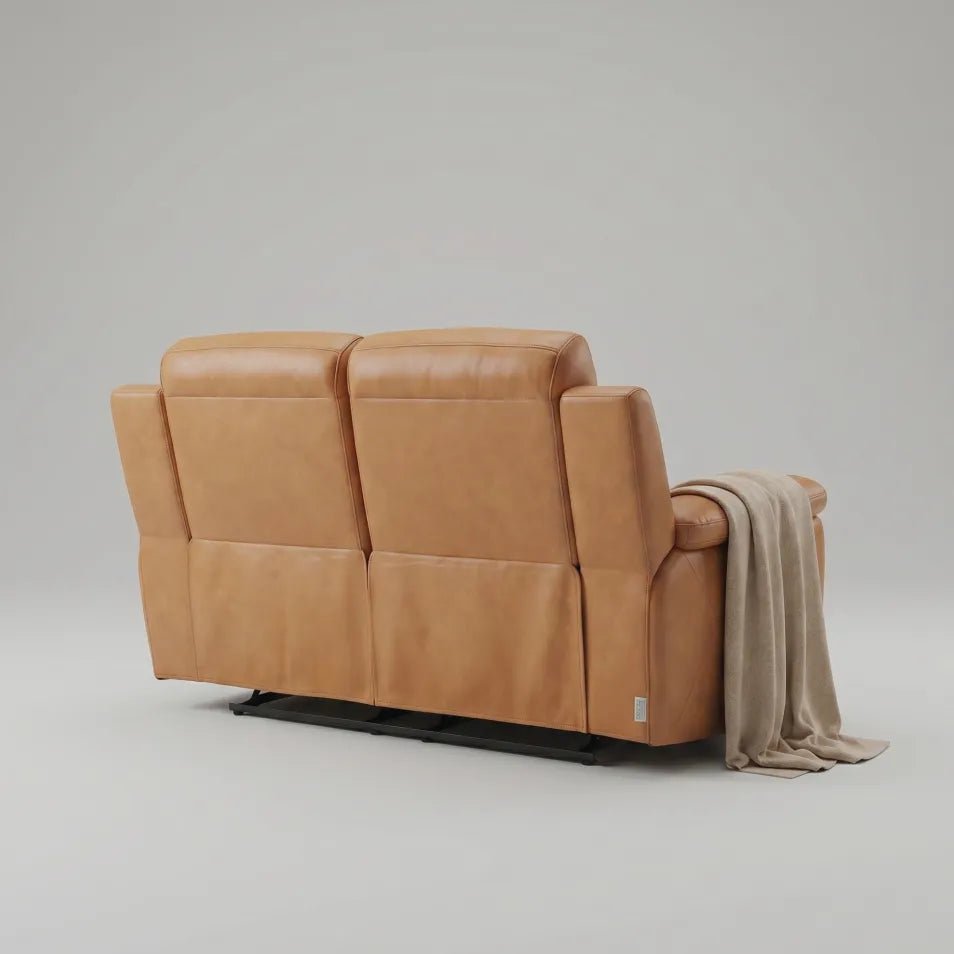 Annecy Leather Caramel Electric Recliner 3+2 Seater Sofa Set