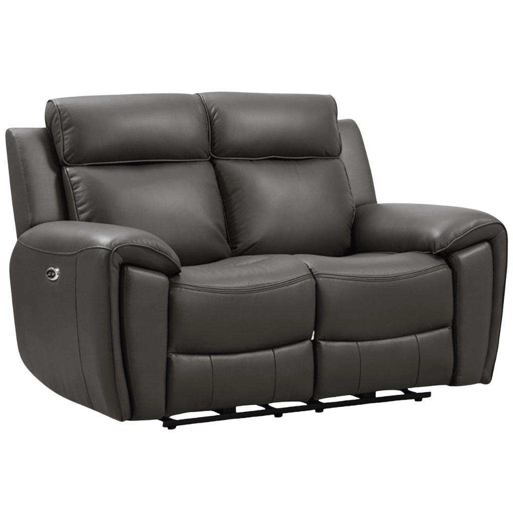 Annecy Genuine Leather Grey Electric Power Recliner 3+2+1 Seater Sofa Set - Furniture Instore