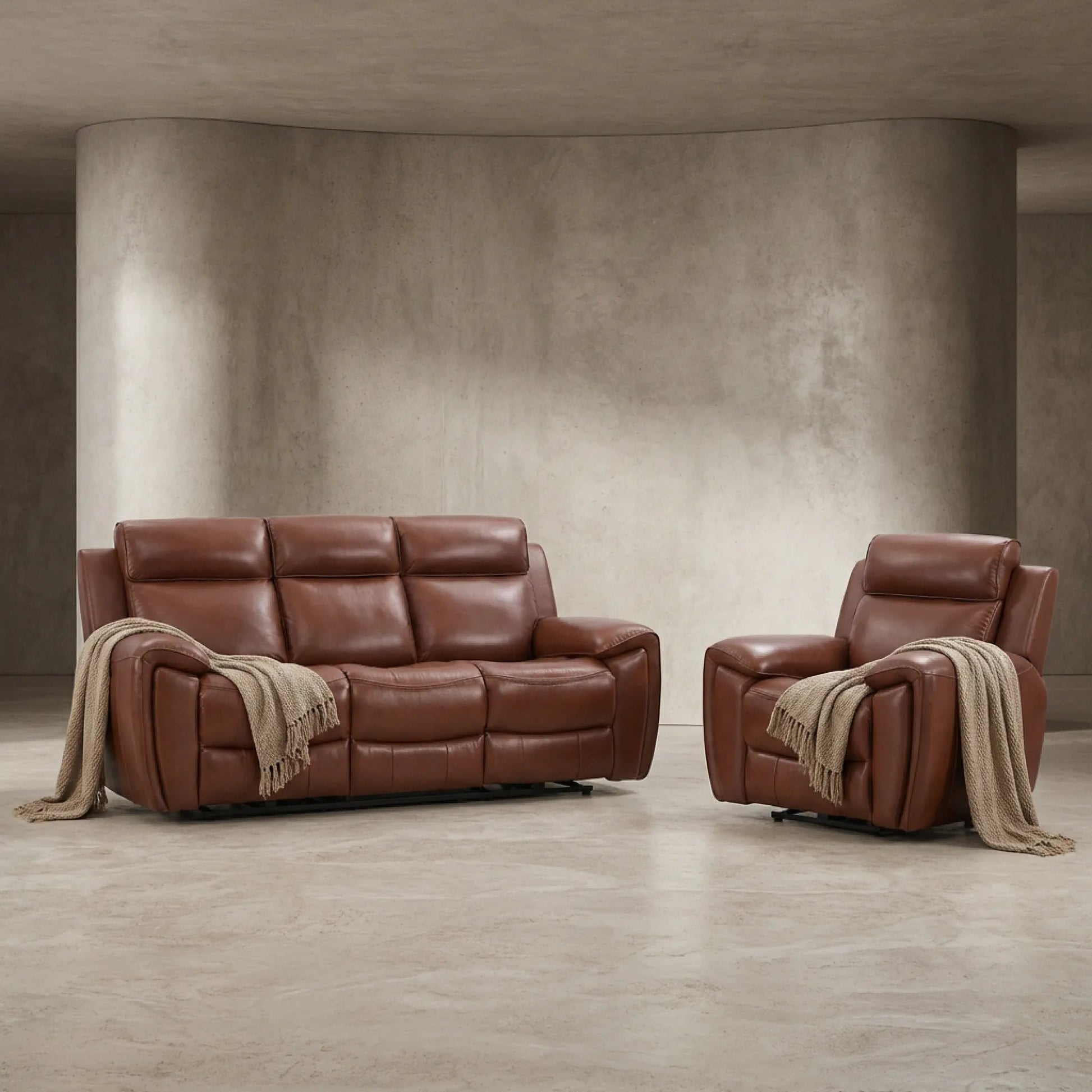 annecy-tan-leather-recliner-sofa-set