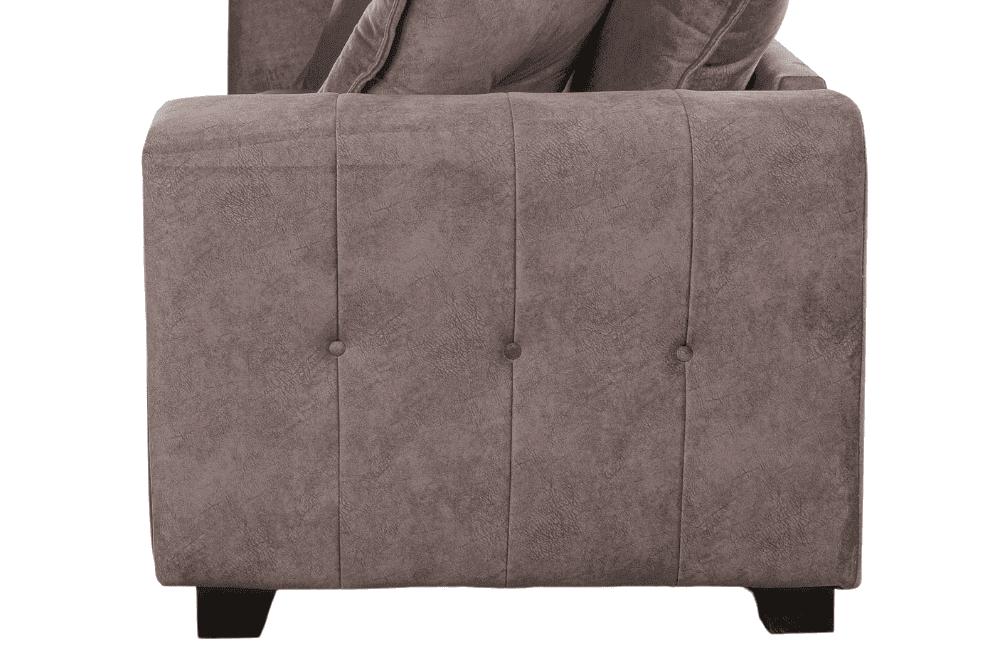 Somerford  Chocolate Fabric 2+1+1 Seater Sofa Set