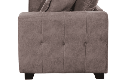 Somerford  Chocolate Fabric 2+1+1 Seater Sofa Set