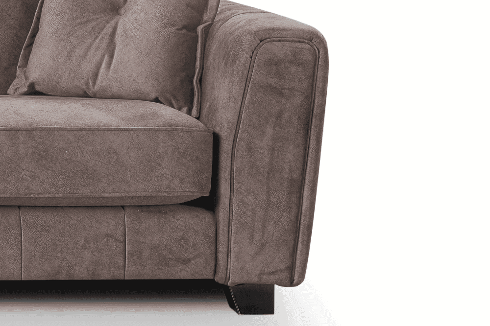 Somerford Chocolate Fabric 3+1+1 Seater Sofa Set