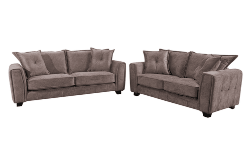 Somerford  Fabric  Chocolate  3+2 Seater Sofa Set