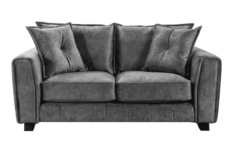 Somerford Grey Fabric 2 +2 Seater Sofa Set - Furniture Instore