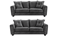 Somerford Grey Fabric 3+3 seater Sofa  Set