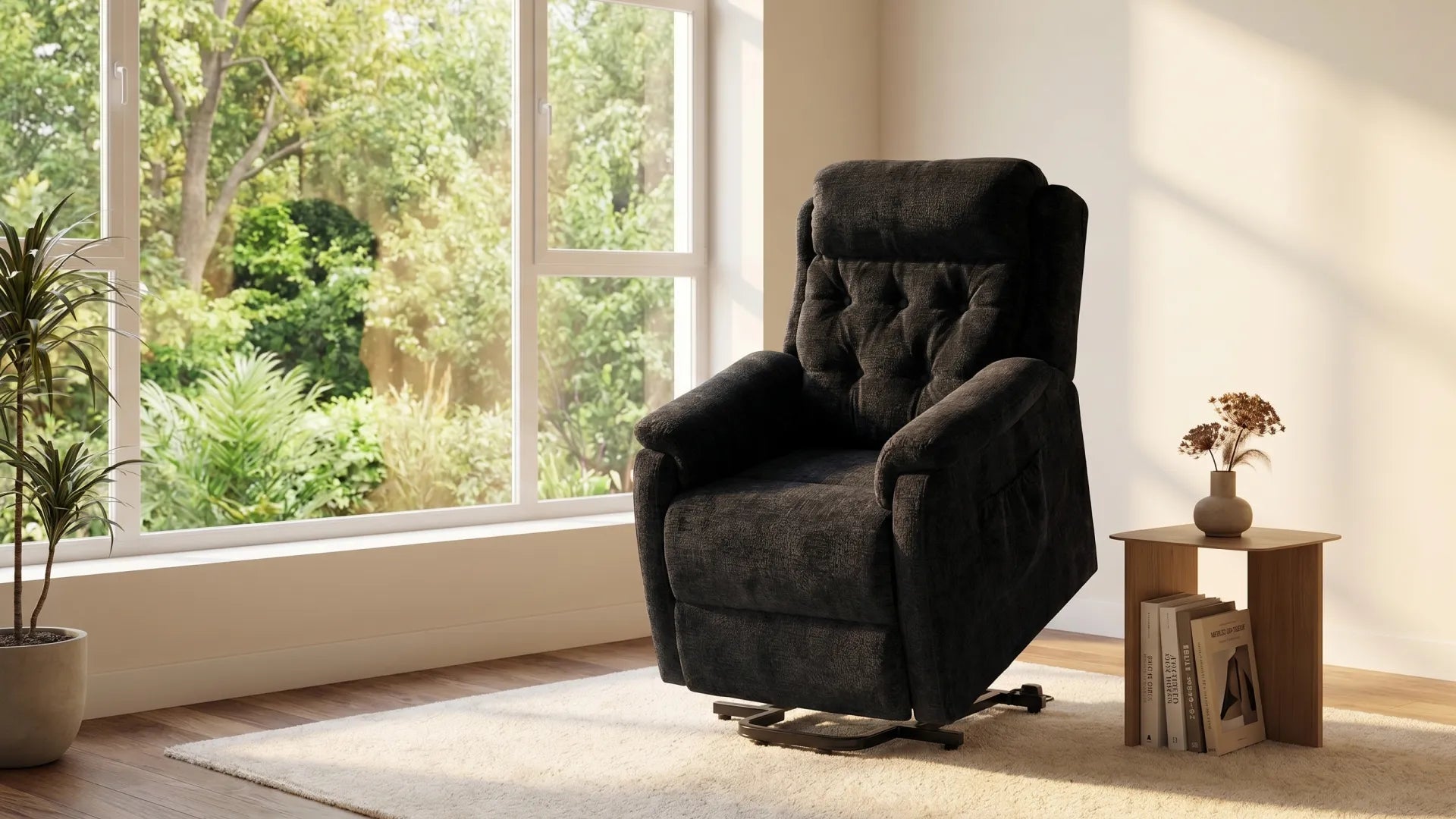 bilbury-black-fabric-rise-recliner-mobility-chair