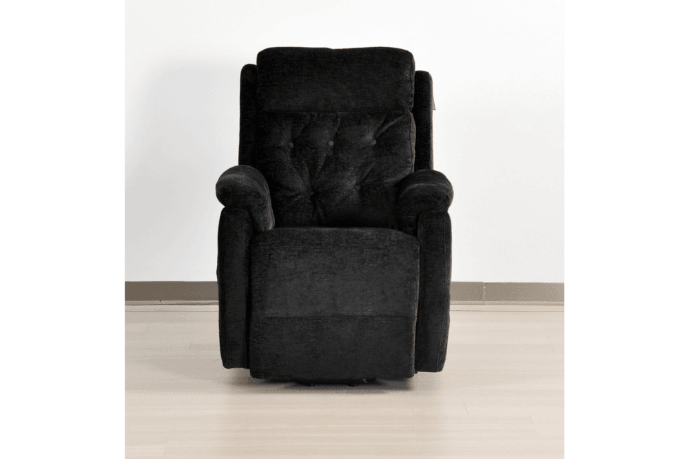 Bilbury Black Fabric Rise & Recline Mobility Chair