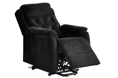 Bilbury Black Fabric Rise & Recline Mobility Chair