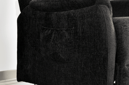 Bilbury Black Fabric Rise & Recline Mobility Chair
