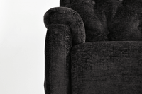 Bilbury Black Fabric Rise & Recline Mobility Chair - Furniture Instore