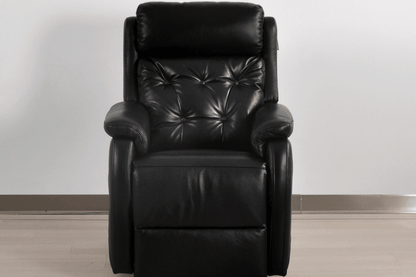 Bilbury Genuine Leather Black Rise & Recline Mobility Chair