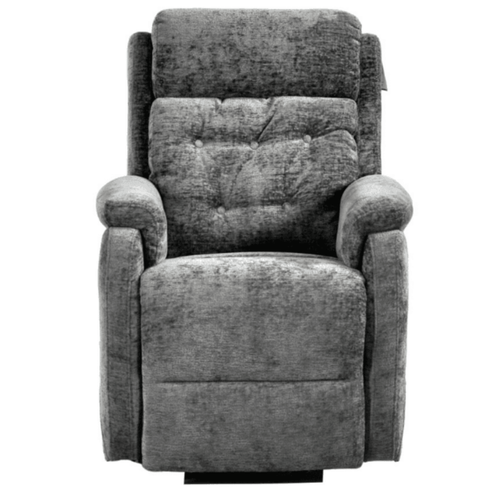 Bilbury Grey Fabric Rise & Recline Mobility Chair