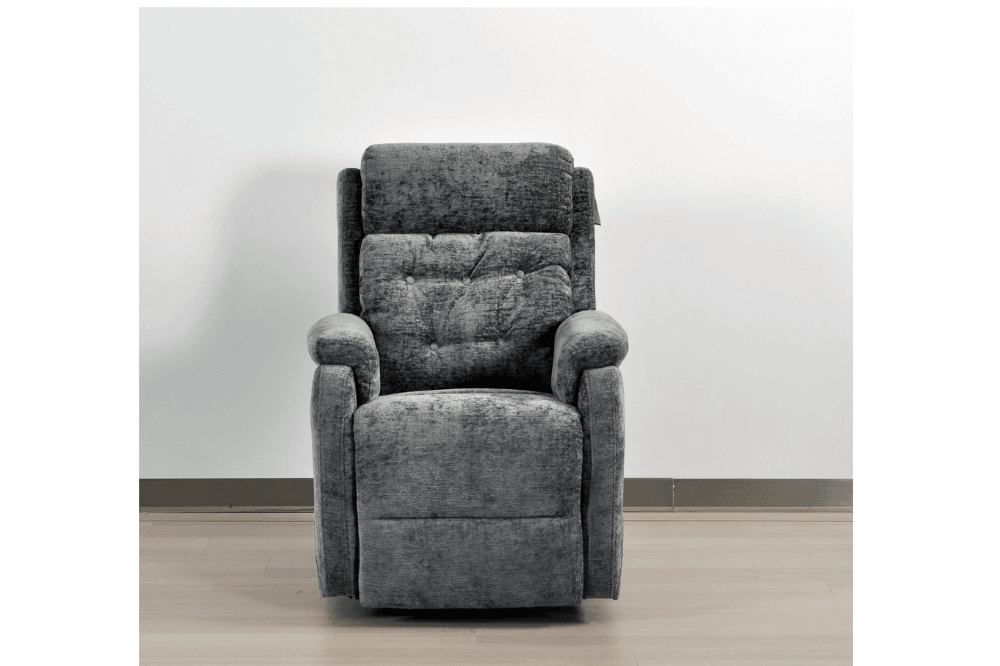 Bilbury Grey Fabric Rise & Recline Mobility Chair