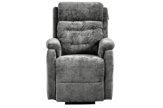 Bilbury Grey Fabric Rise & Recline Mobility Chair - Furniture Instore