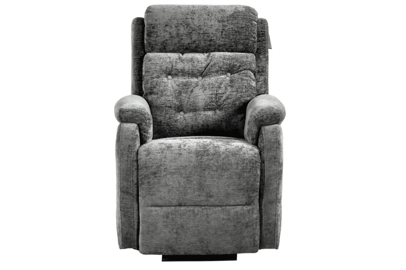 Bilbury Grey Fabric Rise & Recline Mobility Chair - Furniture Instore