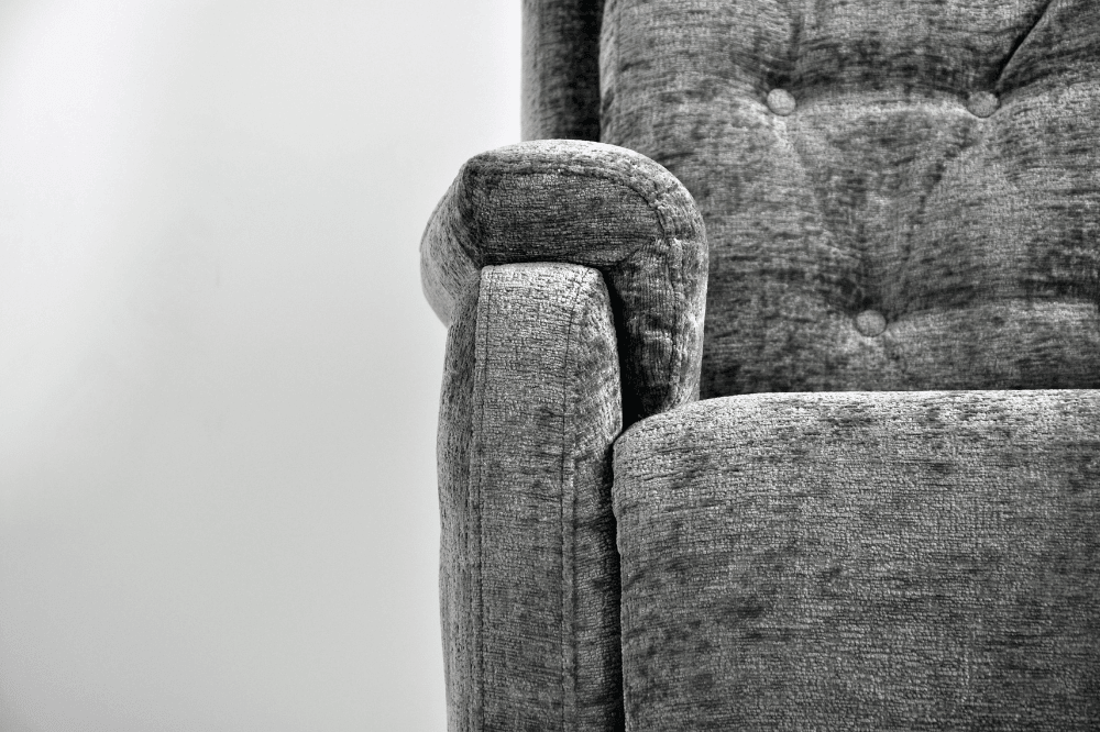 Bilbury Grey Fabric Rise & Recline Mobility Chair