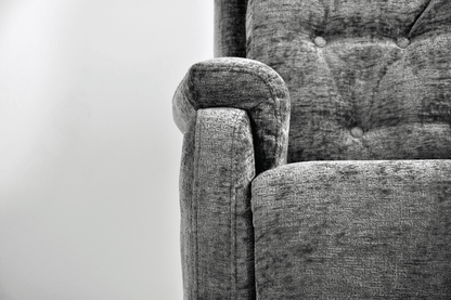 Bilbury Grey Fabric Rise & Recline Mobility Chair