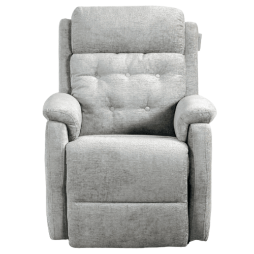 Bilbury Light Grey Fabric Rise & Recline Mobility Chair