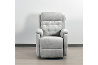 Bilbury Light Grey Fabric Rise & Recline Mobility Chair - Furniture Instore