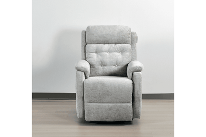 Bilbury Light Grey Fabric Rise & Recline Mobility Chair