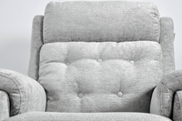 Bilbury Light Grey Fabric Rise & Recline Mobility Chair - Furniture Instore
