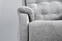 Bilbury Light Grey Fabric Rise & Recline Mobility Chair - Furniture Instore