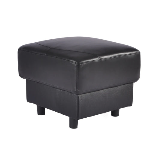 Rivello Black Footstool