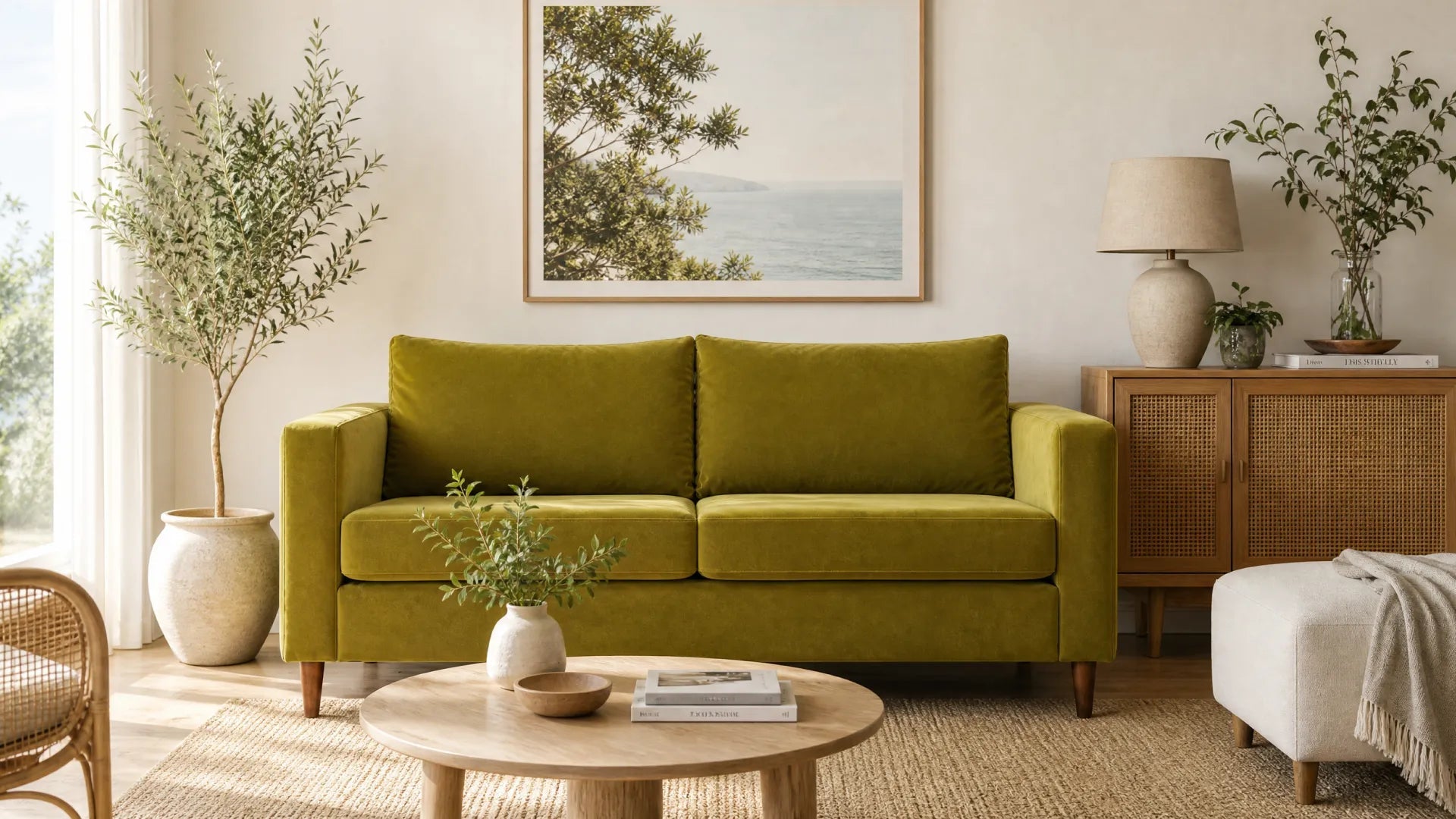 Boxfit Grass Fabric 2 Seater Sofa - view 6 - Furniture Instore