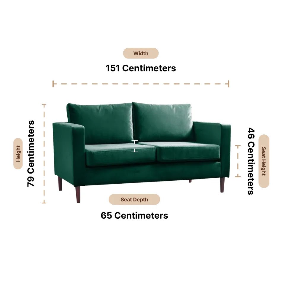 Boxfit Jasper Fabric 2 Seater Sofa - view 3 - Furniture Instore