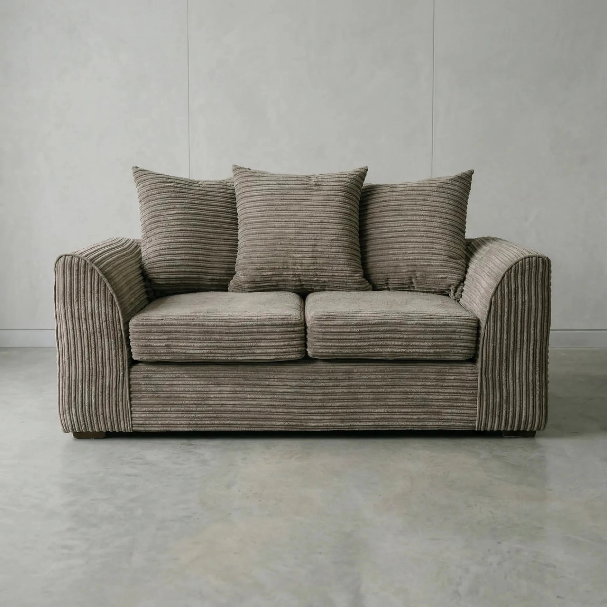 Byron Caramel Fabric 2 Seater Sofa - Furniture Instore
