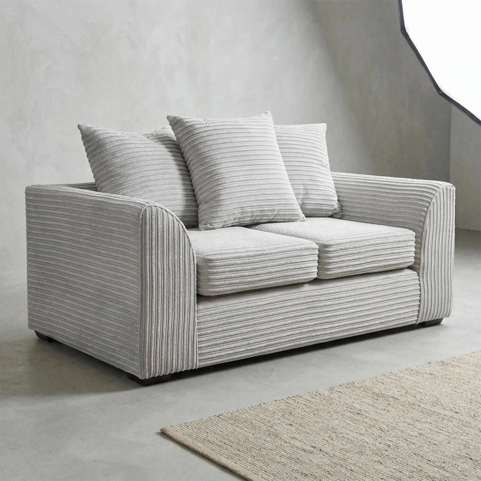 Byron Shark Fabric 2 Seater Sofa - Furniture Instore