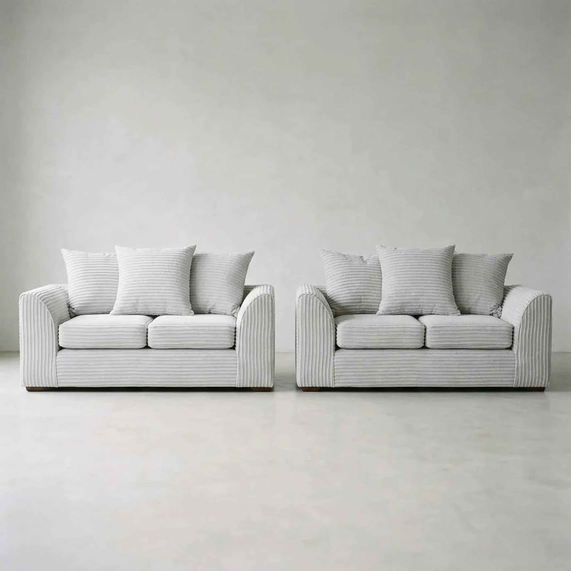 Byron Shark Fabric 2+2 Seater Sofa Set - Furniture Instore