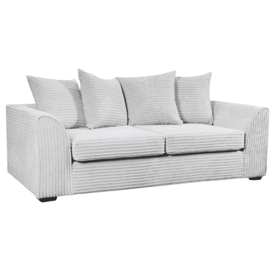 Byron Shark Fabric 3 Seater Sofa