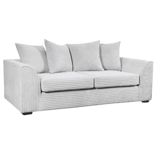 Byron Shark Fabric 3 Seater Sofa