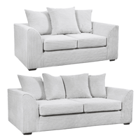 Byron Shark Fabric 3+2 Seater Sofa Set