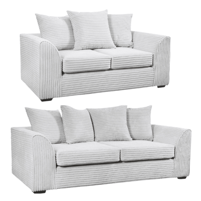 Byron Shark Fabric 3+2 Seater Sofa Set