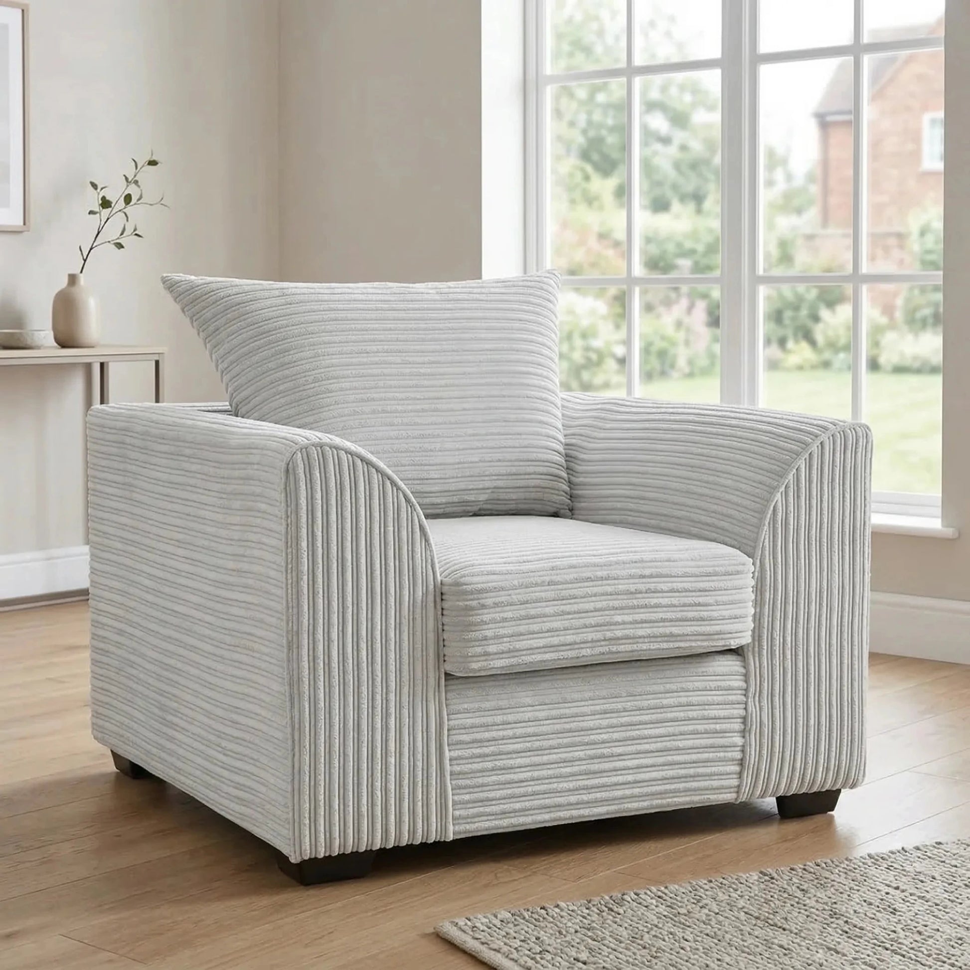 Byron Shark Fabric Armchair!!! - Furniture Instore