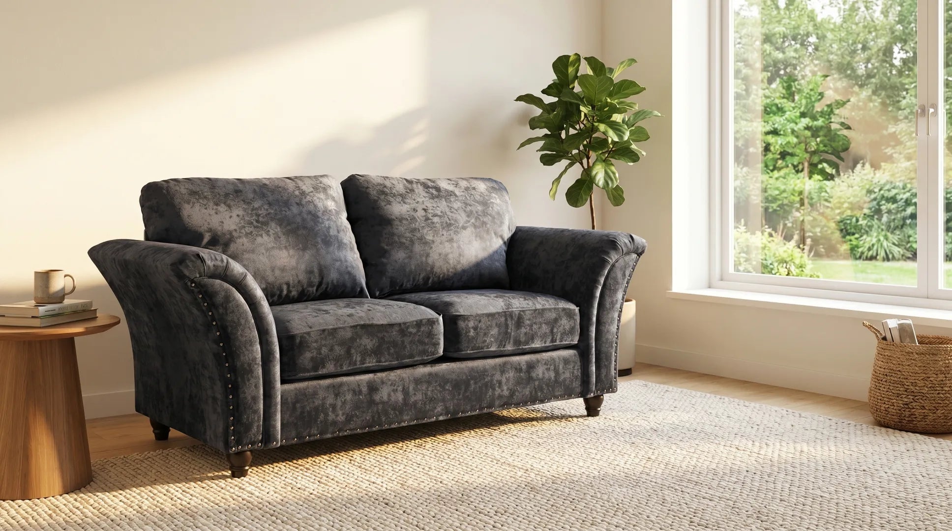canterbury-grey-fabric-2-seater-sofa