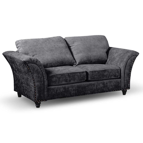 Canterbury Grey Fabric 2 Seater Sofa