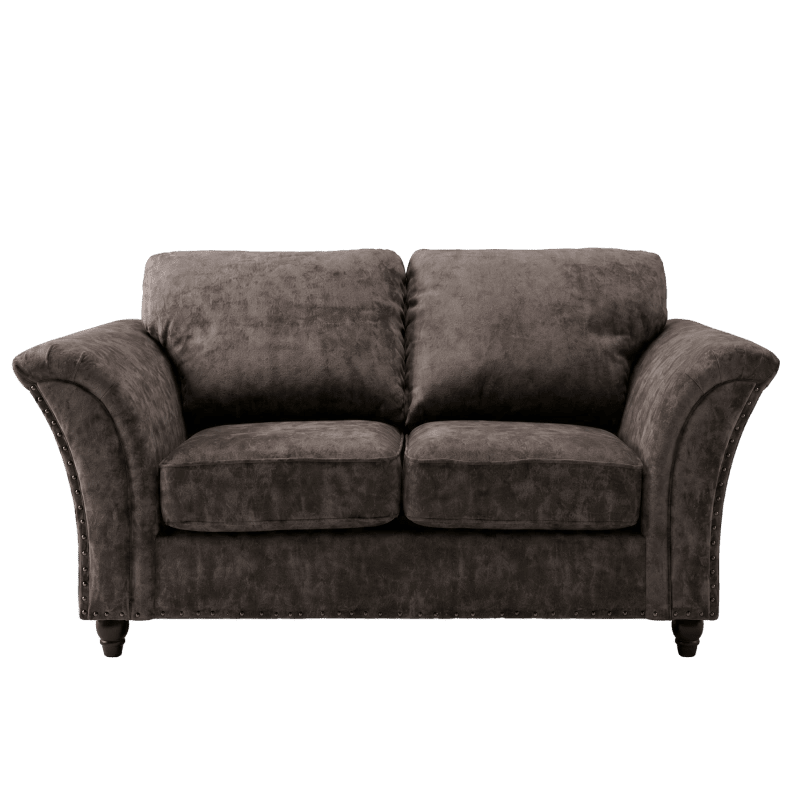 Canterbury Truffle Fabric 2 Seater Sofa