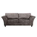 Canterbury Truffle Fabric 3 Seater Sofa