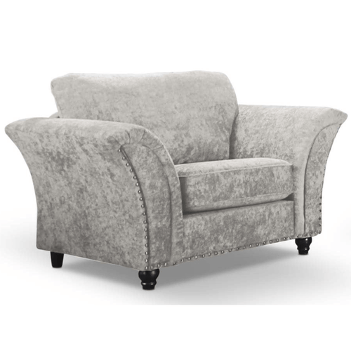 Canterbury Truffle  Fabric Armchair