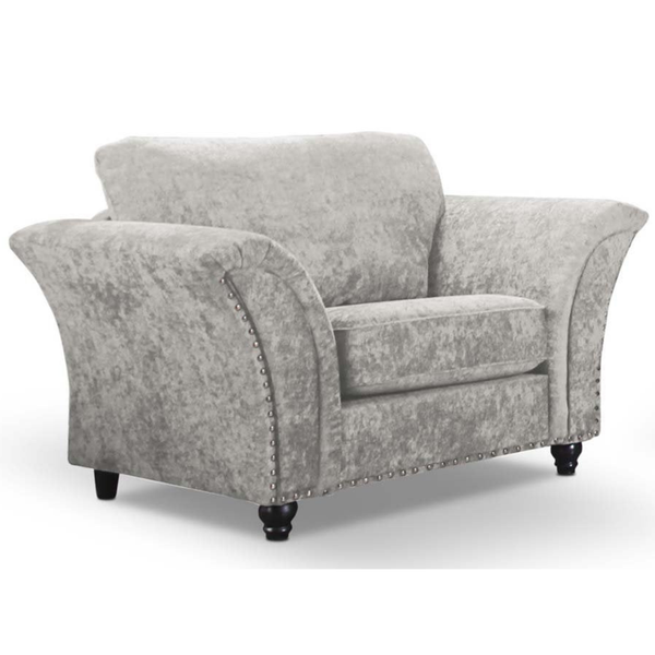 Canterbury Truffle  Fabric Armchair