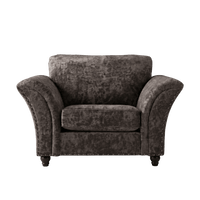 Canterbury Truffle Fabric Armchair