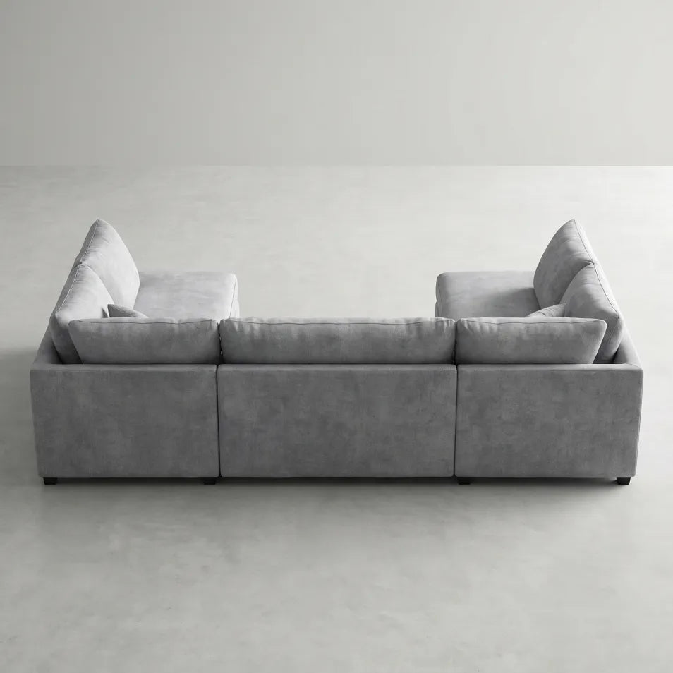carnaby-grey-fabric-u-shape-corner-sofa-footstool