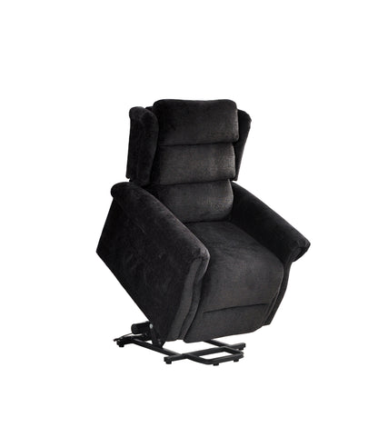Kingsbury Black Fabric Rise & Recline Mobility Chair