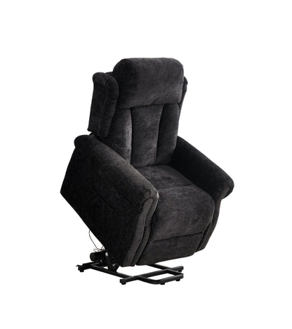 Hunson Black Fabric Rise & Recline Mobility Chair