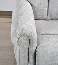 Hunson Light Grey Fabric Rise & Recline Mobility Chair - Furniture Instore