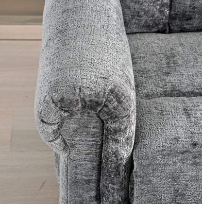 Hunson Grey Fabric Rise & Recline Mobility Chair