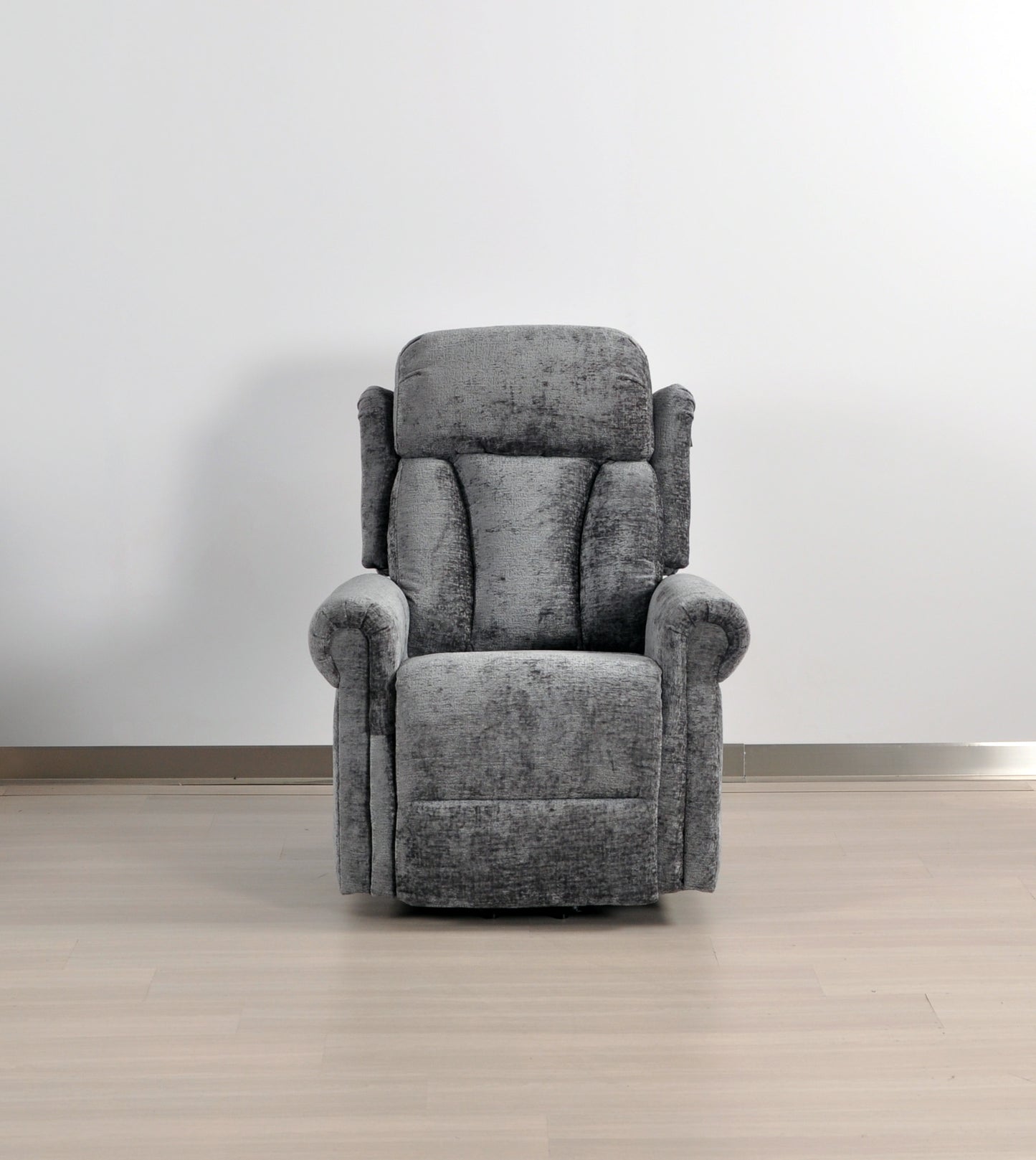 Hunson Grey Fabric Rise & Recline Mobility Chair